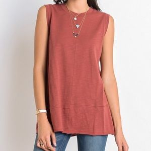 Burgundy Tank